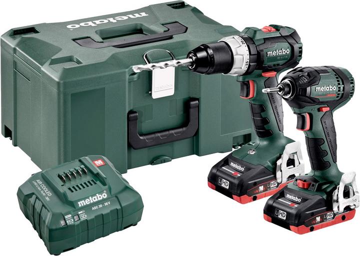 Actual product image Metabo Combo Set 2.1.12 18 V BL LiHD (Rechargeable battery operated)