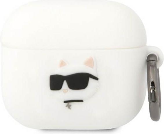 Immagine prodotto Karl Lagerfeld Airpods 3 Logo NFT Testa di Choupette Custodia in silicone (Borsa per cuffie)
