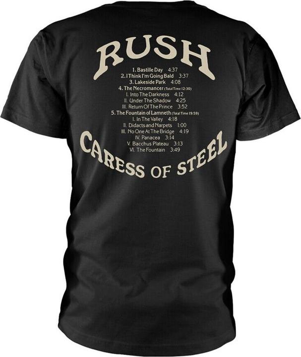 Produktbild Rush Unisex Adult Caress Of Steel Cotton T-Shirt (XXL)