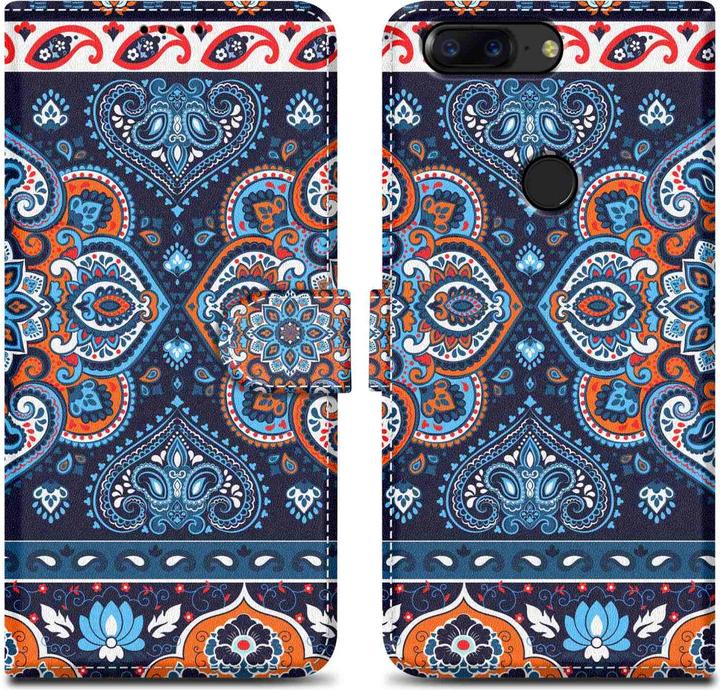Produktbild Cadorabo Book Hülle mit Print für OnePlus 5T (OnePlus 5T)