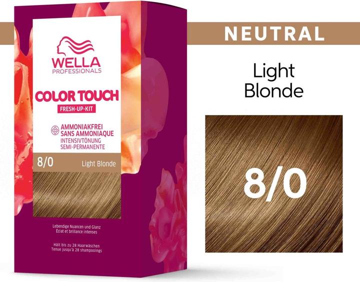 Produktbild Wella Color Touch Fresh-Up-Kit 8/0 (8/0 hellblond)