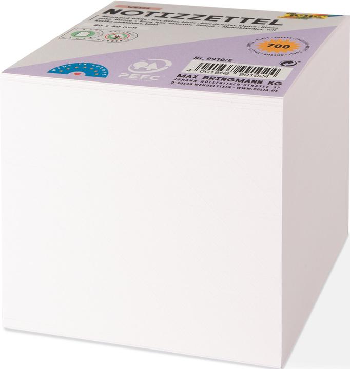 Immagine prodotto Folia Fogli di ricambio per scatole portablocchi (9 x 9 cm)