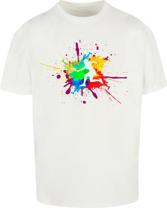 Produktbild Merchcode Color Splash Player Heavy Oversized Tee - 116571 (L)
