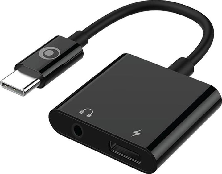Bigben USB-C / 3.5mm Klinke und USB-C Ladeadapter (USB Type C, 3.5mm jack)