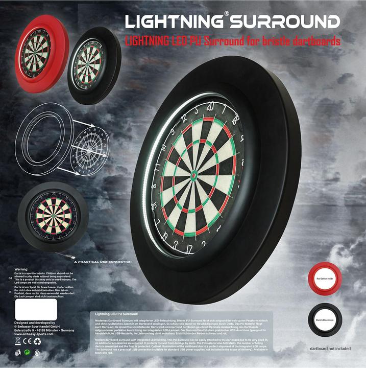 Immagine prodotto LN1 LED fulmineo in PU Surround