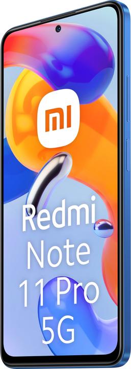 Produktbild Xiaomi Redmi Note 11 Pro 5G (128 GB, Atlantic Blue, 6.67", Hybrid Dual SIM, 108 Mpx, 5G)