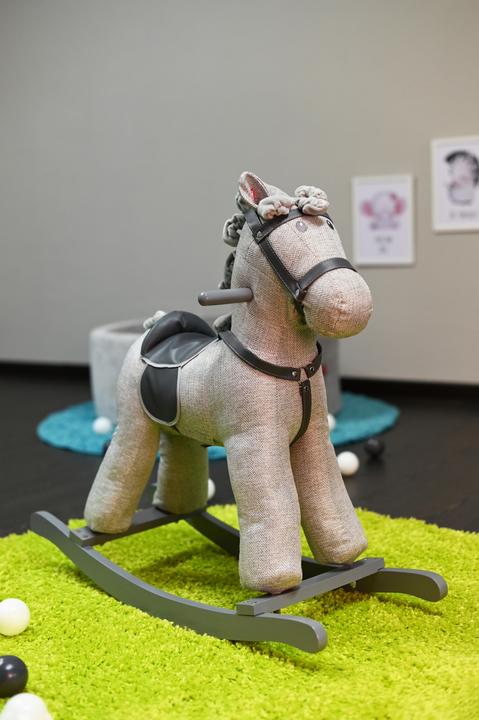 Actual product image Knorrtoys Rocking horse "Grey horse