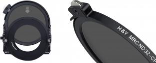 Actual product image H&Y Grey circular polarisation filter ND32 K-Series CPL HD MRC - 95 mm drop-in (95 mm, Polarizing filter)