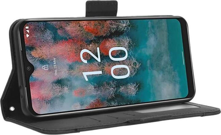 Produktbild Cover-Discount Nokia C12 - Etui mit vielen Kartenfächer schwarz (Nokia C12)