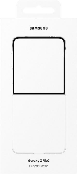 Actual product image Samsung Clear Case (Samsung Galaxy Z Flip 7)