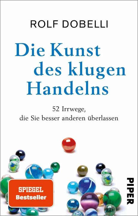 Actual product image Die Kunst des klugen Handelns (German, Rolf Dobelli, El Bocho, 2024)