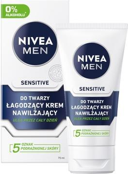 Produktbild NIVEA Men Sensitive Soothing Cream (75 ml, 24h Creme)