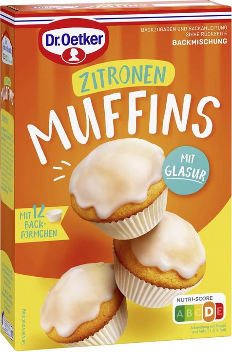 Actual product image Dr. Oetker Lemon Muffins (455 g)