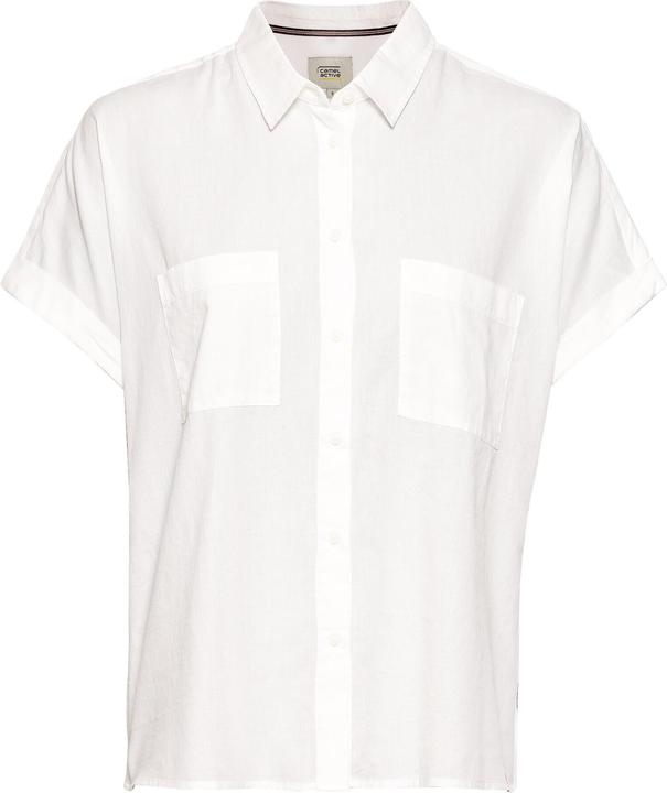 Camel Active Halbarm Bluse aus einem Baumwoll-Twill