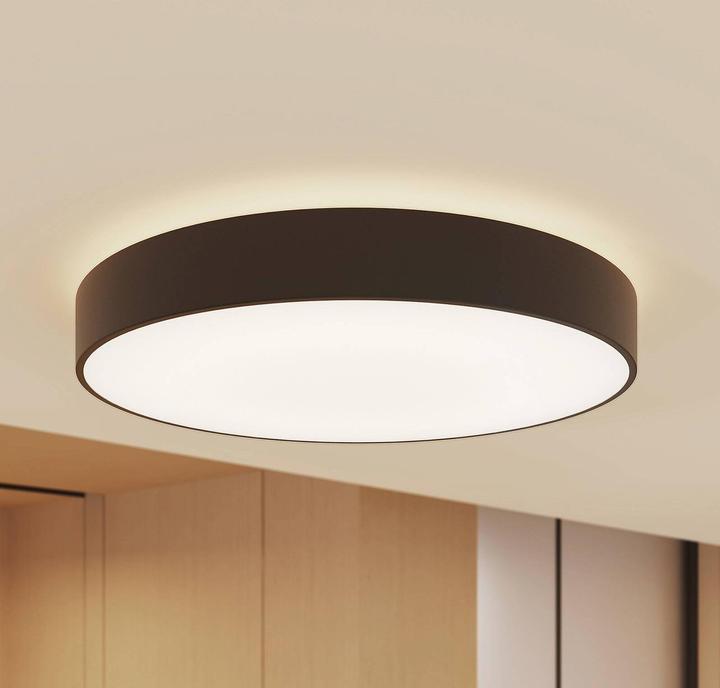 Produktbild Arcchio Vanida LED-Deckenlampe, schwarz, 60 cm (10978 lm)