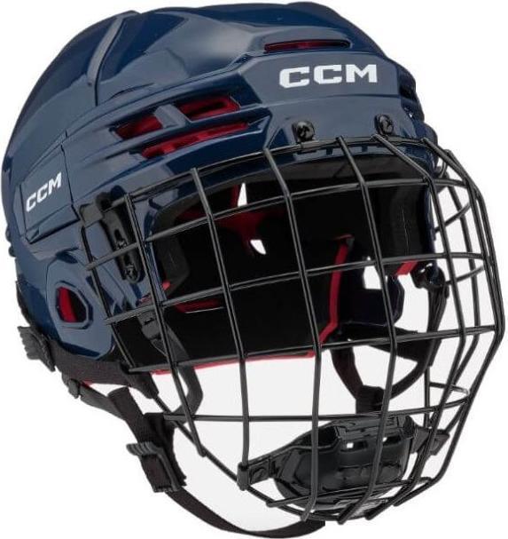 Produktbild CCM Tacks 70 JR Hockeyhelm mit Käfig (Ena Velikost, Rot) (One Size)