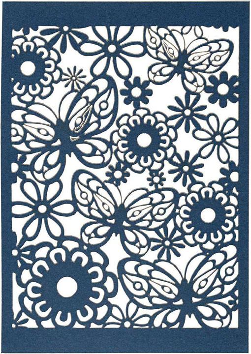 Immagine prodotto Creativ Company Cartoncino fantasia blu, 10 pezzi. (200 g/m², 10 x)