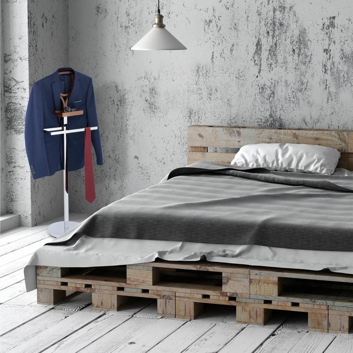 Actual product image Relaxdays firewood trolley (52 x 59 x 108.5 cm)