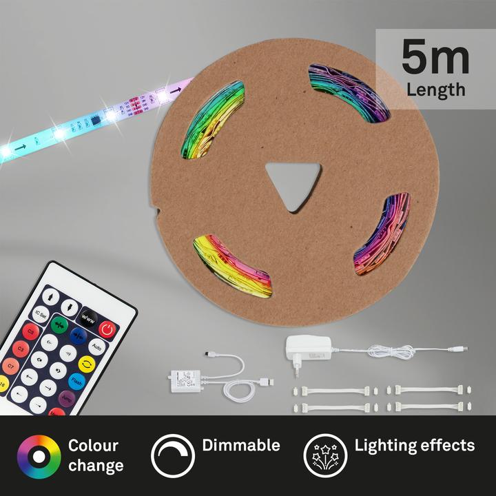 Produktbild Briloner LED Superline (Weiss, 500 cm, Indoor)