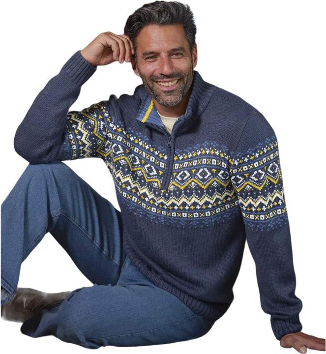 Image du produit Atlas For Men Pull à motifs pour hommes (M)