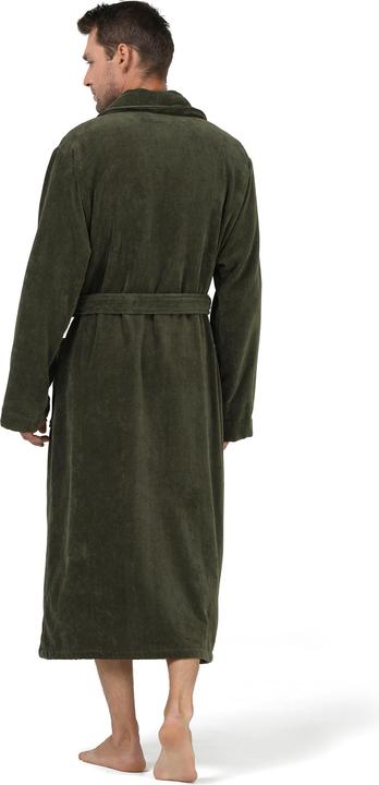 Actual product image Möve Homewear shawl collar coat green (XL)