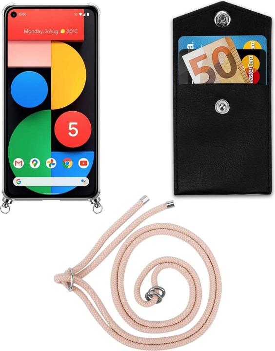 Produktbild Cadorabo TPU Handy Kette SILBER Cover