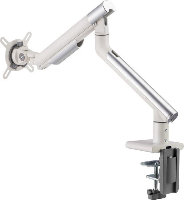 Produktbild Alterzone Arm One USB monitorarm i aluminium med 2 x 3.0 USB-porte, hvid (Tisch, 32")