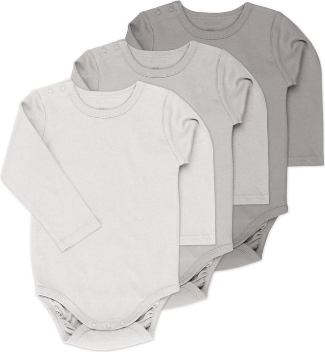 Image du produit La Loona LaLoona Ensemble body manches longues avec cintre - Beige Gris (74)