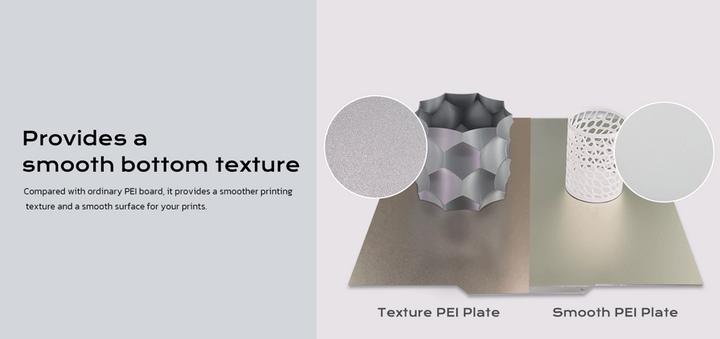 Actual product image Qidi Tech QIDI Plus4 Dual-sided Smooth PEI Plate (Printing bed)
