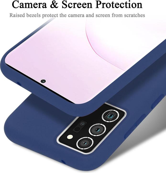 Actual product image Cadorabo TPU Liquid Silicone Case Cover (Samsung Galaxy Note 20+)