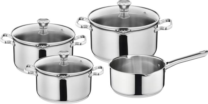 Tefal Duetto (16 cm, Kochtopf, Edelstahl)
