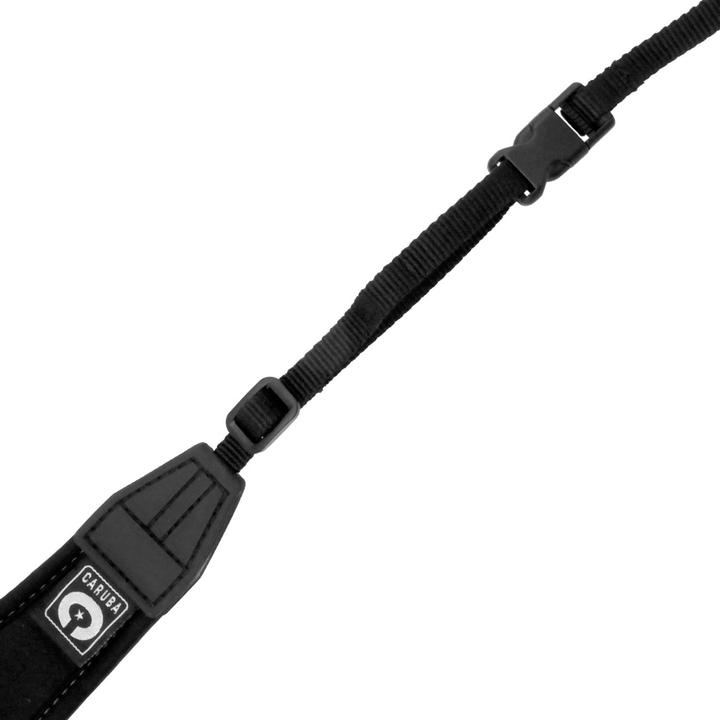 Immagine prodotto Caruba Cinghia da collo per fotocamera extra lunga + sgancio rapido (nero + rosso) (Cintura collo)