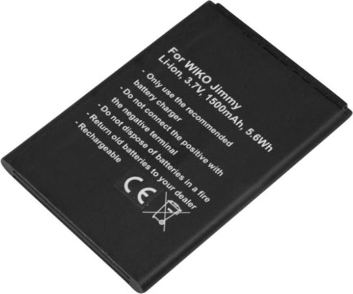 Actual product image Avizar Li-Ion Akku 3.7V 1500mAh Wiko Jimmy