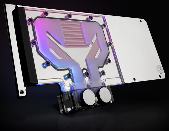 Immagine prodotto EKWB EK Quantum Vector FTW3 RTX 3080/3090 piastra posteriore attiva D-RGB - Plexi