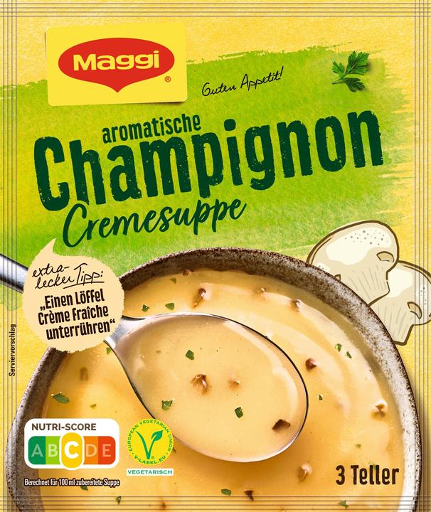 Immagine prodotto Maggi GUTEN APPETIT Zuppa di crema di funghi, resa 750 ml (750 ml)
