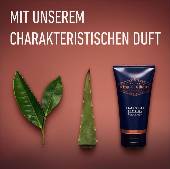 Produktbild King C. Gillette Bartkonturen-Rasiergel (150 ml, Rasiergel)