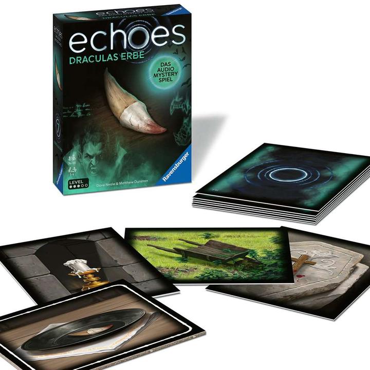 Produktbild Ravensburger 22360 echoes Draculas Erbe - Audio Mystery Spiel ab 14 Jahren, Erlebnis- (Deutsch)