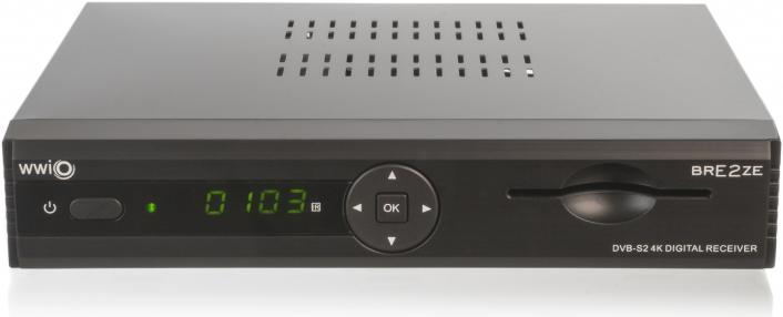 Produktbild WWiO BrE2ze 4K (5 GB, DVB-S2, CI-Schacht, Festplatte)