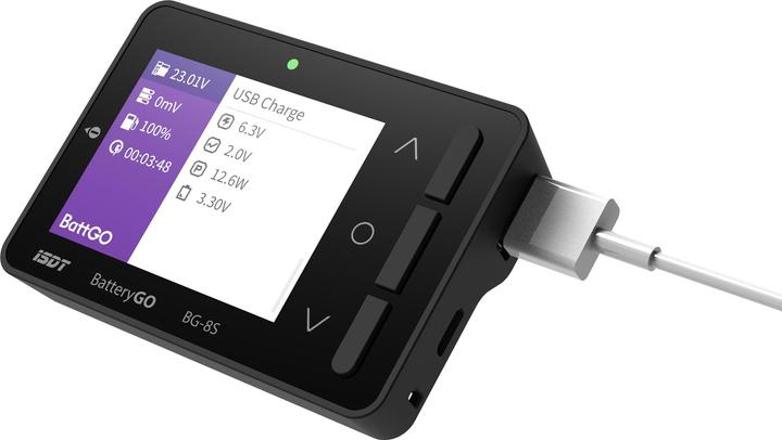Actual product image Isdt BG-8S Smart Battery Checker