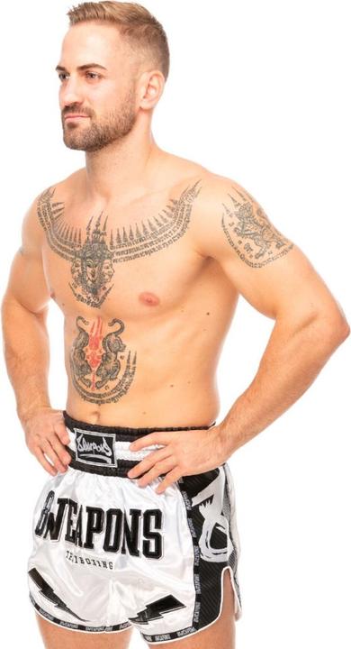 Produktbild 8Weapons 8 WEAPONS Muay Thai Shorts Carbon Snow Night (XL)