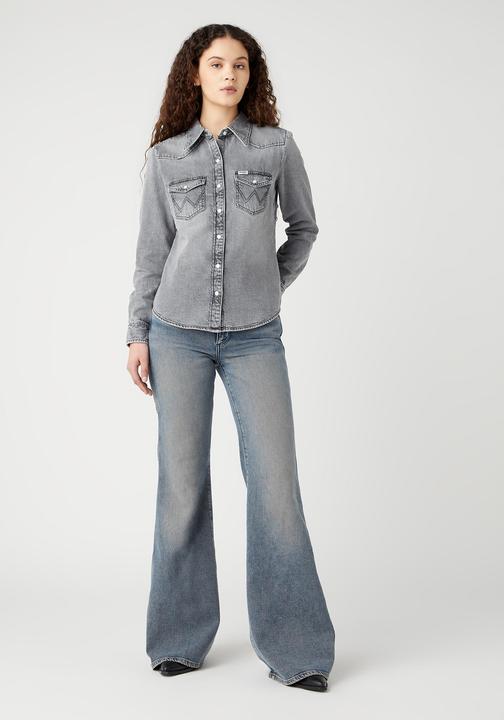 Actual product image Wrangler Y2K Slim Shirt (XS)
