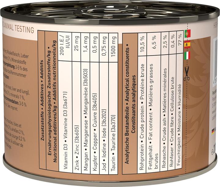 Immagine prodotto Catz Finefood No.09 Selvaggio (Adulto, 1 pz., 210 g)