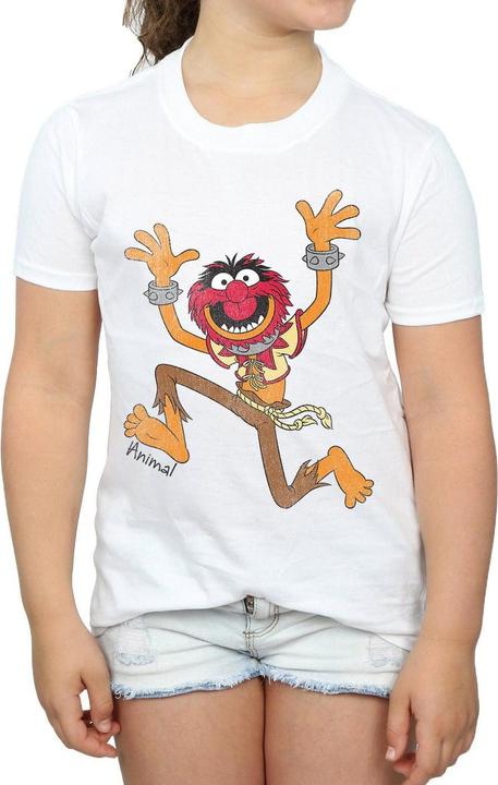 Actual product image Gildan Girls Classic Animal T-Shirt (152, 158)