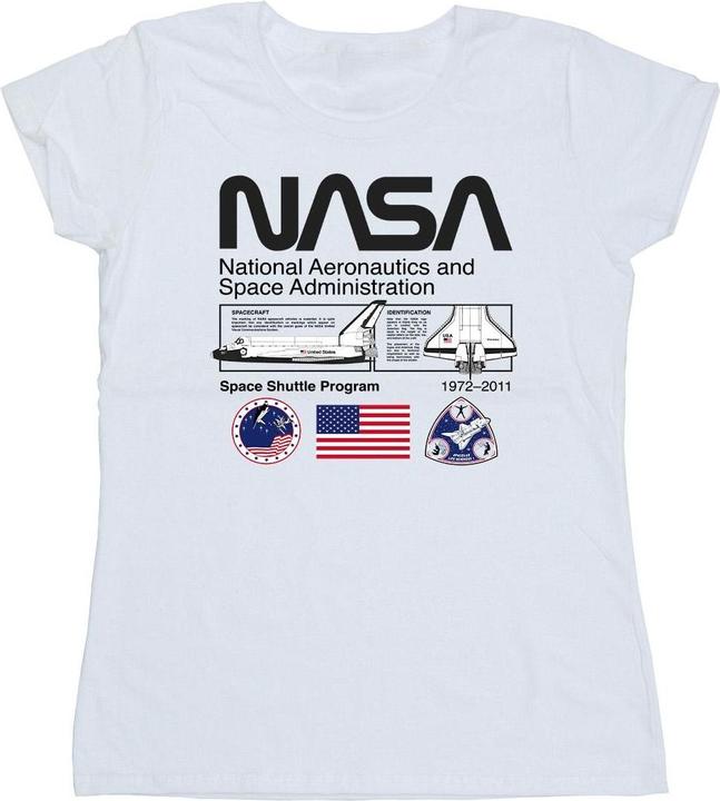 Actual product image Nasa Womens/Ladies Space Admin Cotton T-Shirt (XL)
