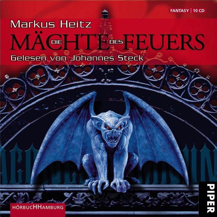 Actual product image The Powers of Fire (The Dragon Series 1) (Markus Heitz, German)