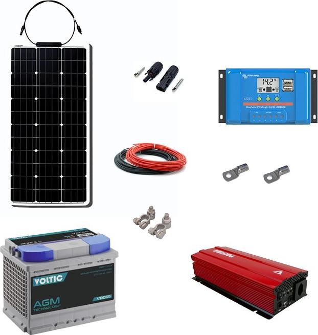 Produktbild Voltima Genio GSM100-36 Solarmodul 100 Watt Monokristallin (100 W, 6.30 kg)