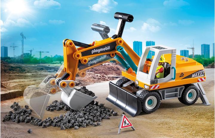 Actual product image Playmobil Excavator (71749, Playmobil Action Heroes)