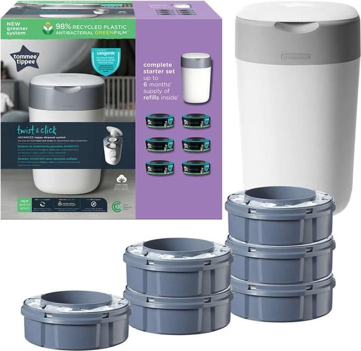 Actual product image Sangenic Starter set Twist & Click (6 x)