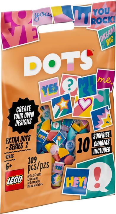 Immagine prodotto LEGO Set di supplementi per bracciale Comic (41916, LEGO Dots)