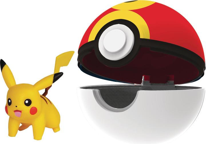 Actual product image Bandai Pokeball With 5 cm Pokemon Figure